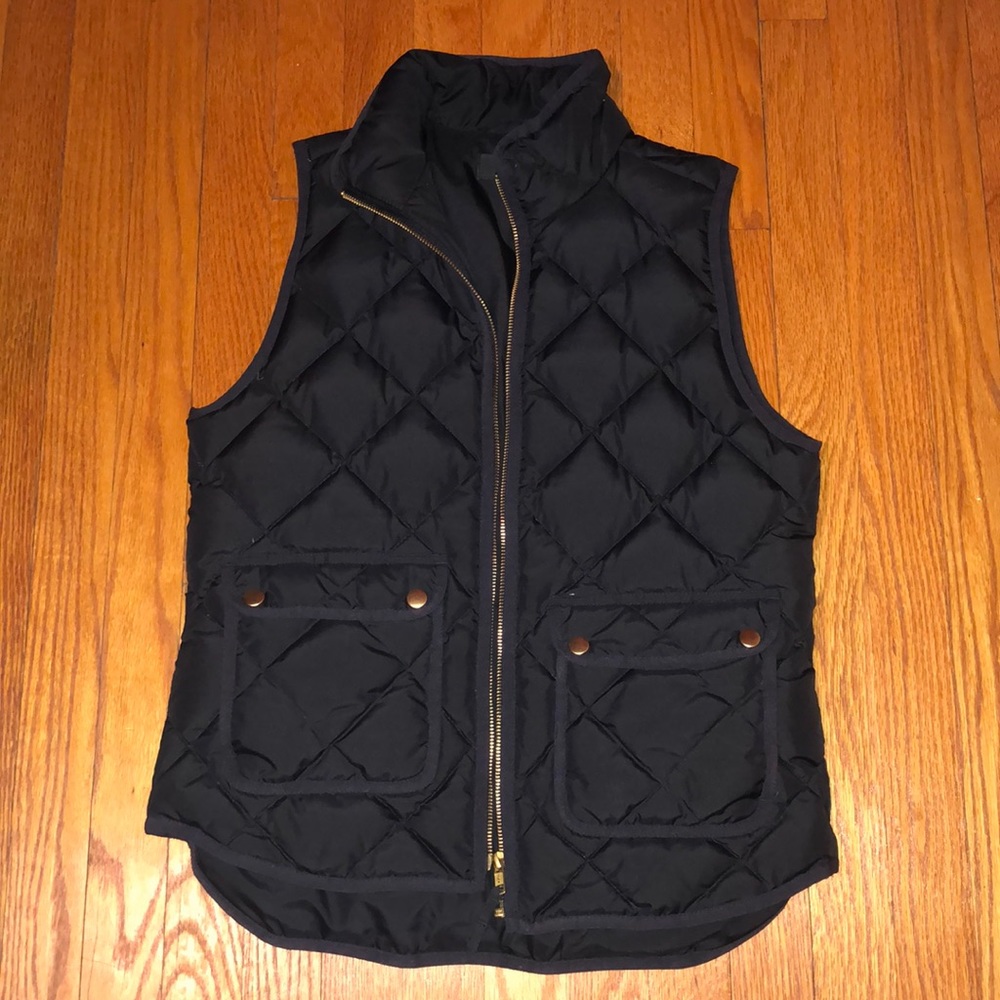 Black J. Crew Vest